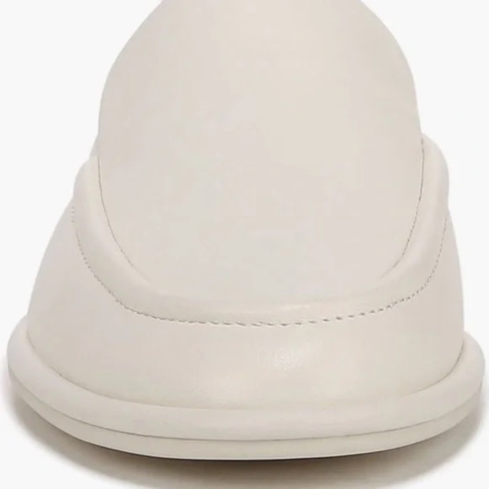Vince Sloan Leather Loafers - Milk White Leather - Picture 3 of 13